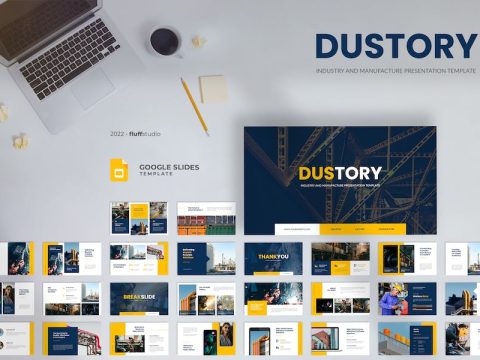 Dustory - Industry Google Slides Template D7LFJRG