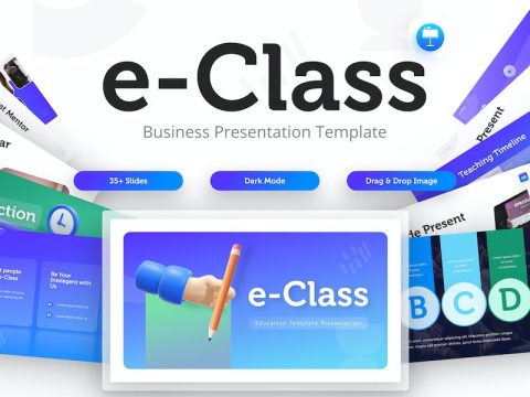 E-Class Creative Business Keynote Template TUC7QJT