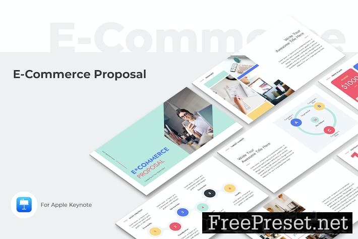 E-Commerce Proposal Keynote Template G7MJ7MC