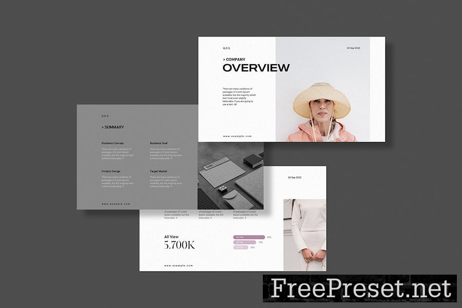 Ecommerce Business Plan Keynote Template GM3CWR6