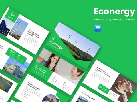 Econergy - Renewable Energy Keynote Template PCV8MAM