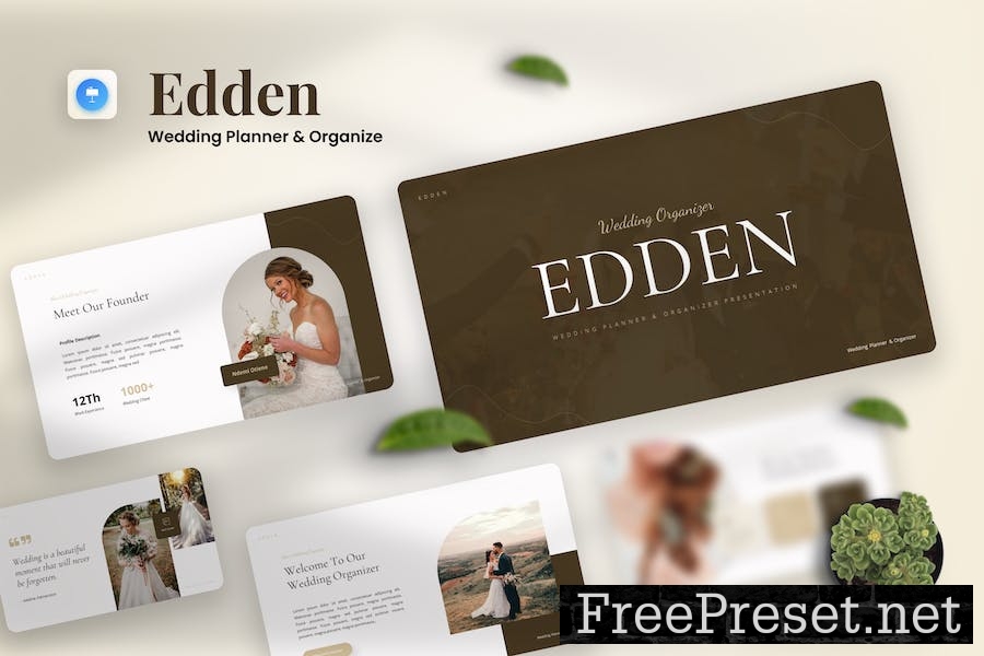 Edden - Wedding Planner & Organize Keynote ZYSUJN5