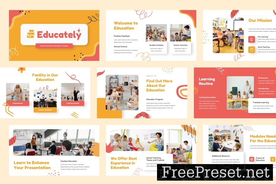 Educately - Education Powerpoint TESFWDT