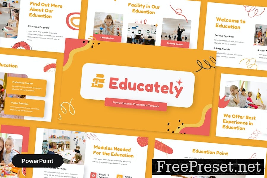 Educately - Education Powerpoint TESFWDT