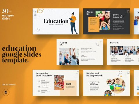 Education Google Slides Presentation Template UNVWN3C