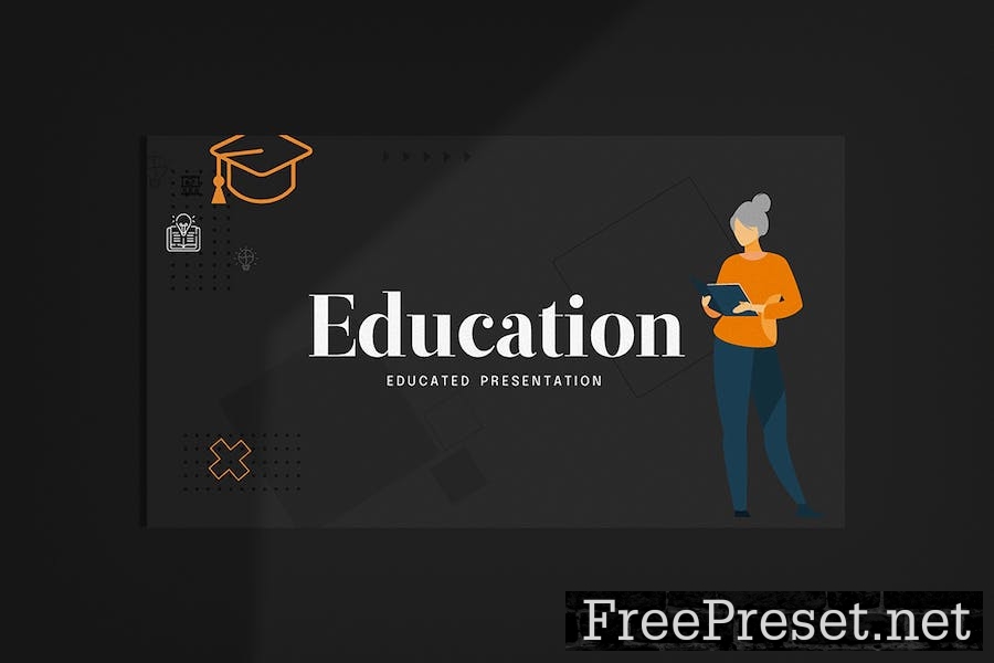 Education PowerPoint Template 8NCEH8V