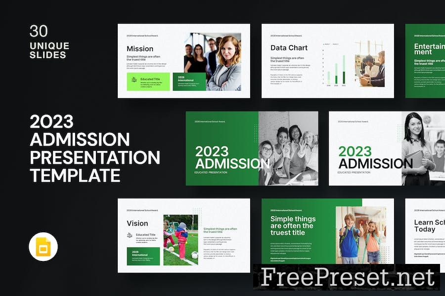 Education Presentation Template CECQVFB