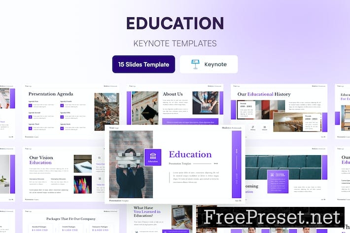 Education Presentation Template Keynote 9FC639B