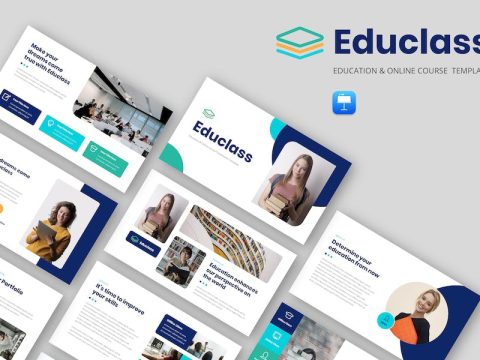 Educlass - Education & Online Course Keynote 323PVRY