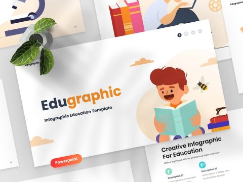 Edugraphic - Education Infographic Powerpoint 4JHCQKZ