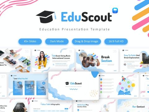 EduScout Creative Education Keynote Template 2D9AXR6