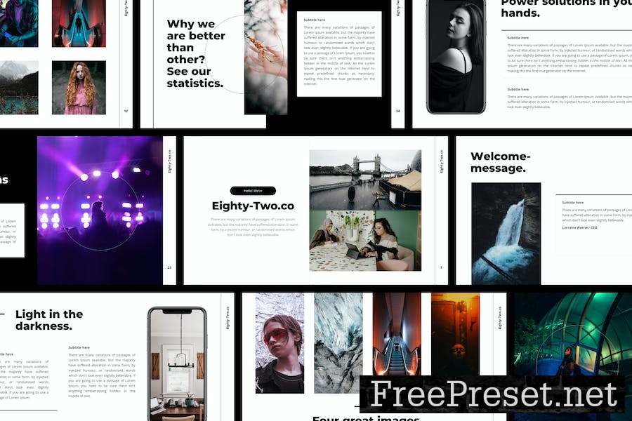 Eighty-Two Keynote Template QMZWMZQ