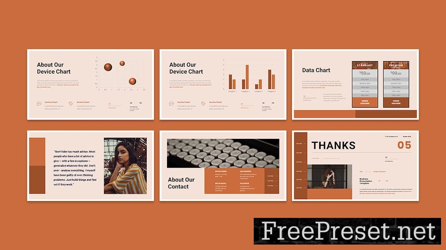 Ekster - Business Presentation Keynote Template SQHT54B