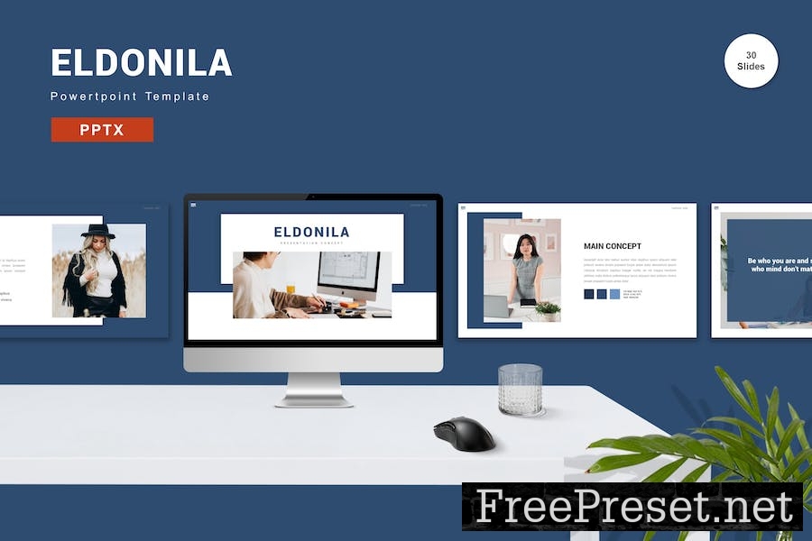 Eldonila - Powerpoint Template DLDLLPM