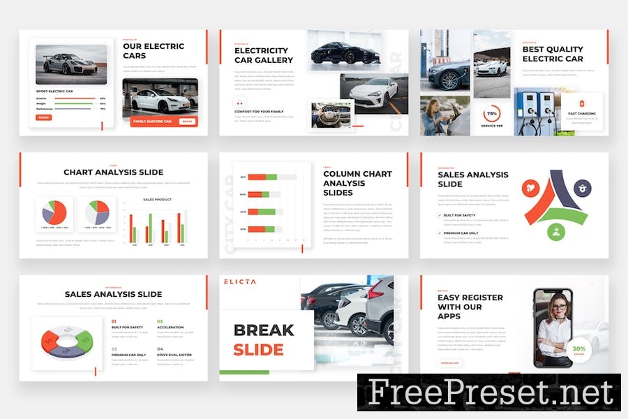 ELICTA - Electric Car Keynote Template EAF4FKZ