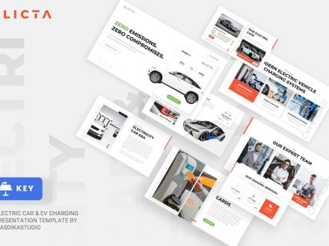 ELICTA - Electric Car Keynote Template EAF4FKZ