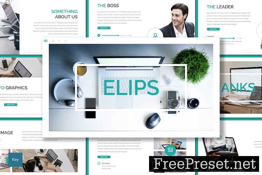 Elips - Business Keynote Template MNUA6AD