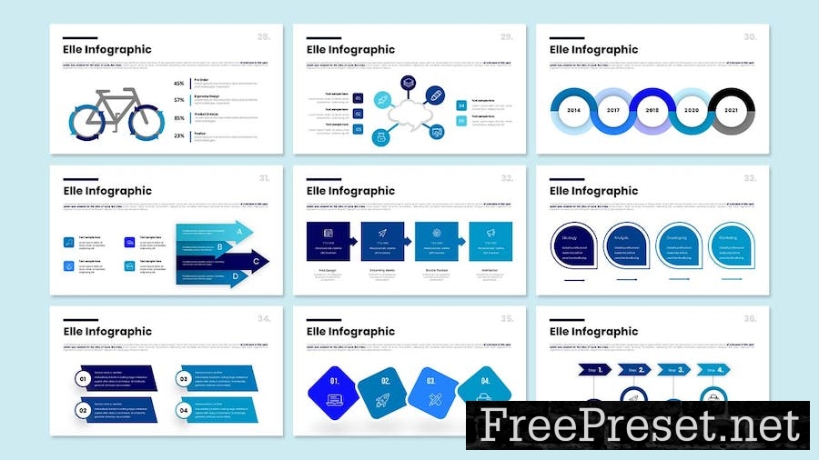 Elle Infographic - Presentation Google Slide QMW3SPV