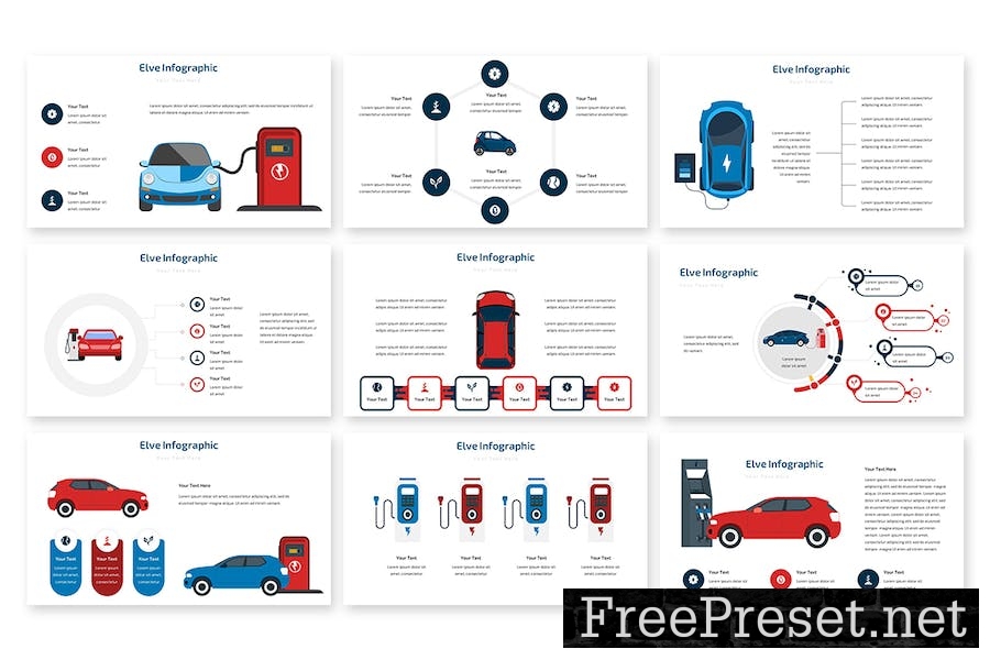 Elve Infographic - Keynote Template EMP6SKB