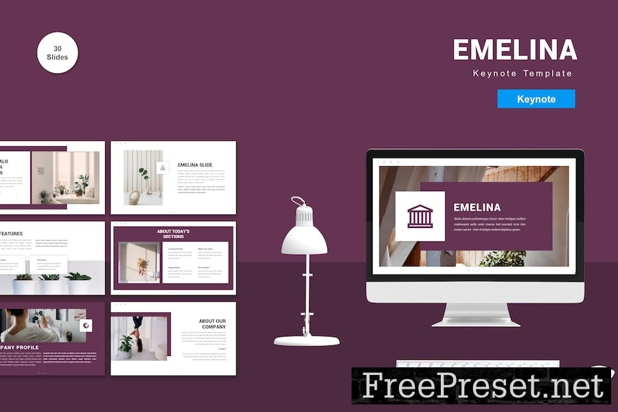 Emelina - Keynote Template 6T2VEJT
