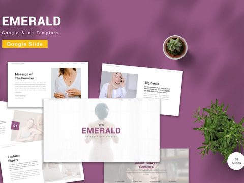 Emerald - Google Slide Template 5GJUMJF