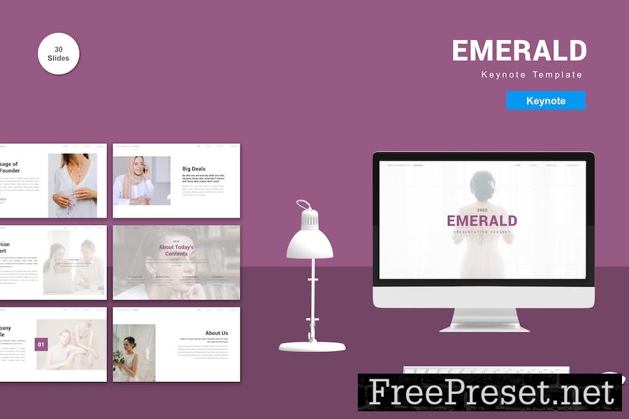 Emerald - Keynote Template YNYR3LW