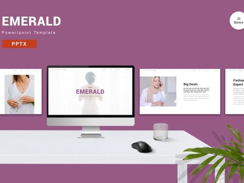 Emerald - Powerpoint Template 6QWN2F8