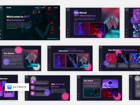 Enefti - NFT Metaverse Keynote Template 6ZLC85N