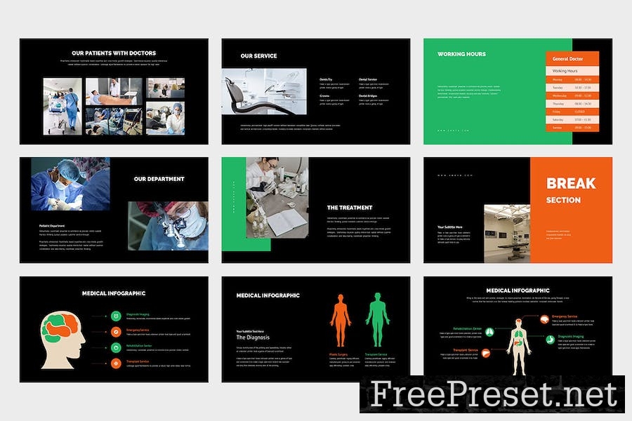 Enrya : Medical Content Keynote Template C9PUBUX