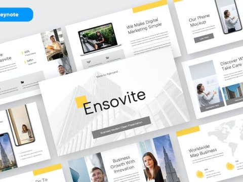 ENSOVITE - Business Keynote Template T5L9PZL