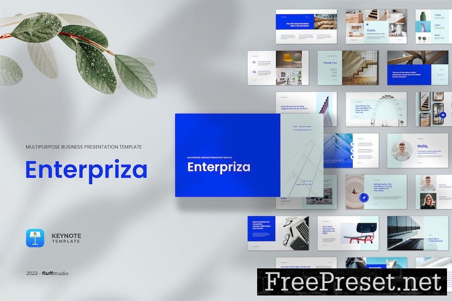 Enterpriza - Business Keynote Template XKUUL77