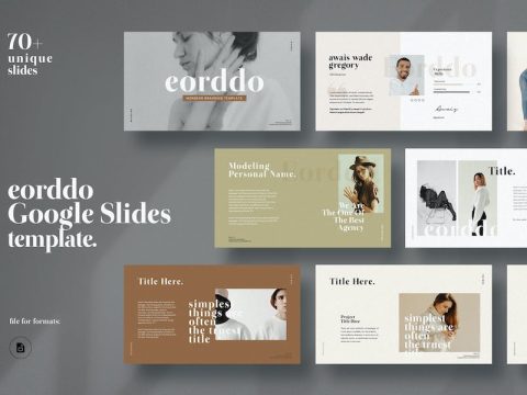 Eorddo | Lookbook Google Slides Template L6ESMLH