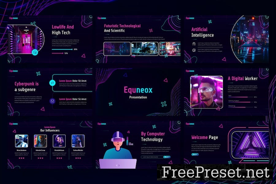 Equneox - Keynote Template X9PPRM2