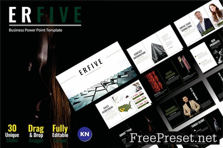 ERFIVE Digital Business Profile Key Templates 002