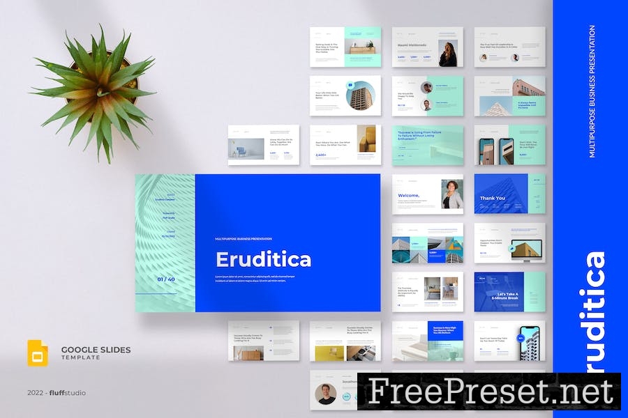 Eruditica - Multipurpose Google Slides Template U34Y9XP