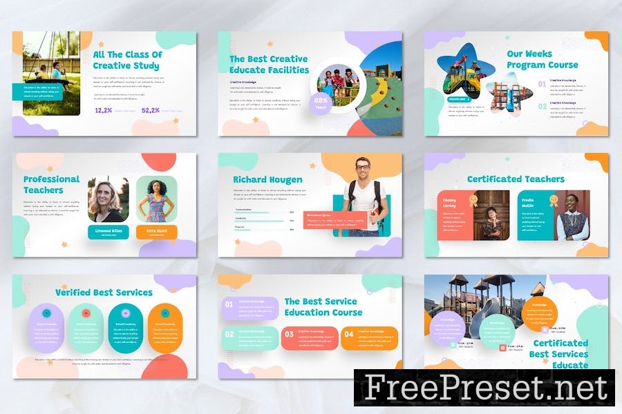 Esempe - Education Creative Keynote Template 6EUFF2Q