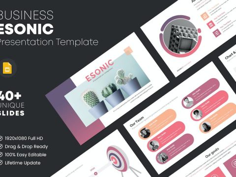 Esonic - Google Slides Template 2JD6NPB