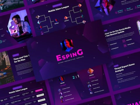 Esping - Esport Keynote Template SWTJX3E