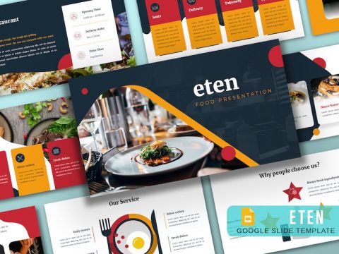 ETEN – Restaurant Food Google Slide Template 8562PY4