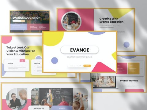 Evance - Education Presentation Google Slide XH2W7PV