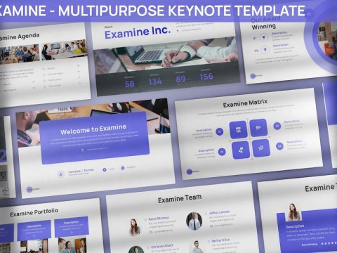 Examine - Multipurpose Keynote Template KG7FYDD