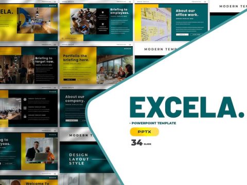 Excela - Business Presentation Keynote Template G7LGNWW