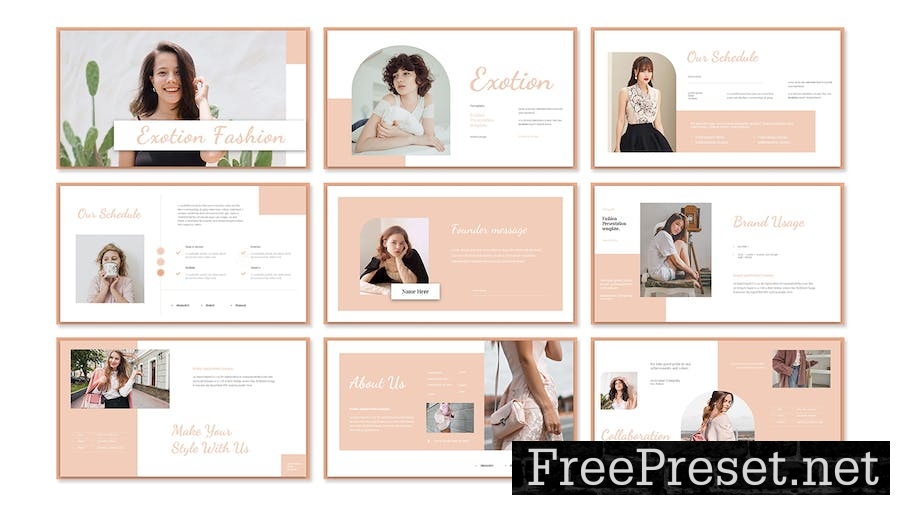 Exotion - Fashion Presentation Keynote Template 6QLSW4E