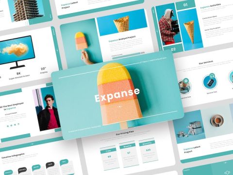 Expanse - Creative Business Keynote Template R2QJ98X