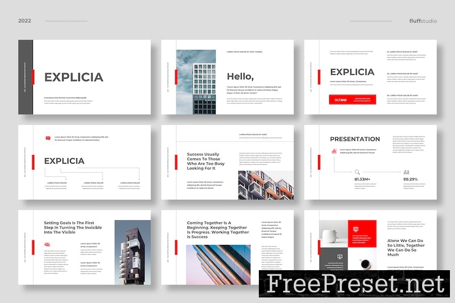 Explicia - Business Keynote Template TMBB76Z