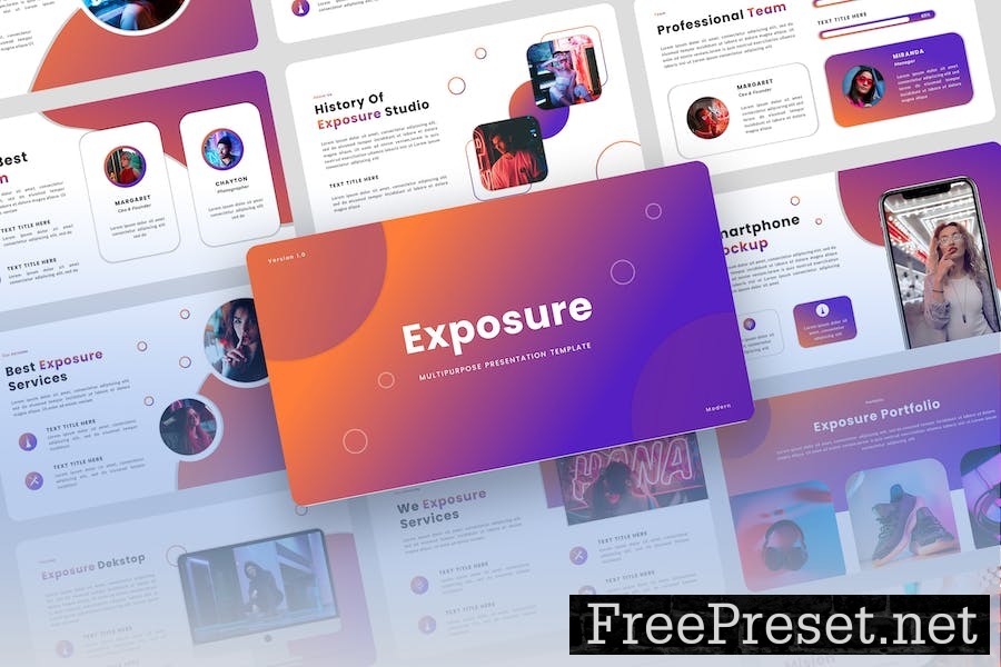 Exposure - Multipurpose Business Keynote Template NVLYWX8