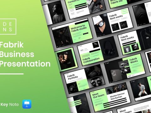 Fabrik – Business Keynote Template 3KGRFKH