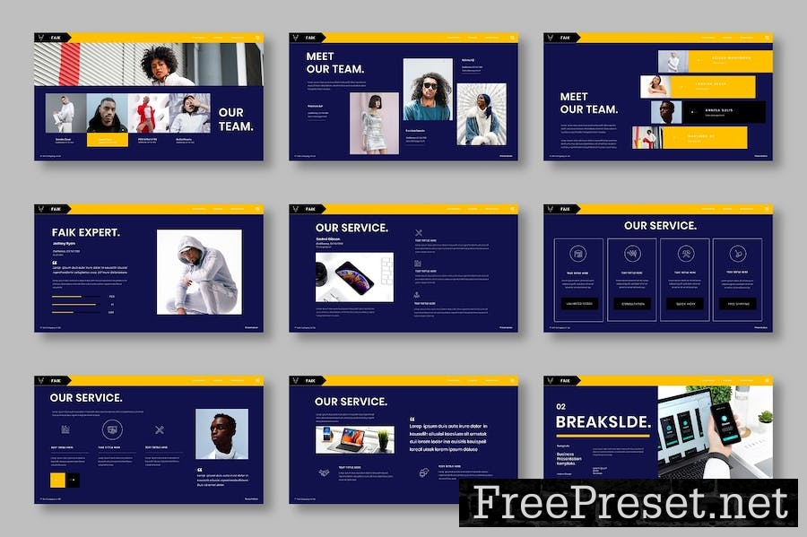 Faik – Business Keynote Template 79FASLG