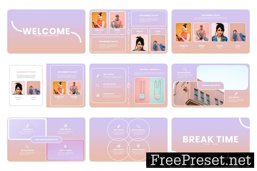 Fairy - Creative Business Keynote Template 7Q869KR