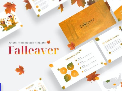 Falleaver - Keynote Template 5NE8RN4